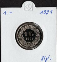 1 Franken 1991 stgl.