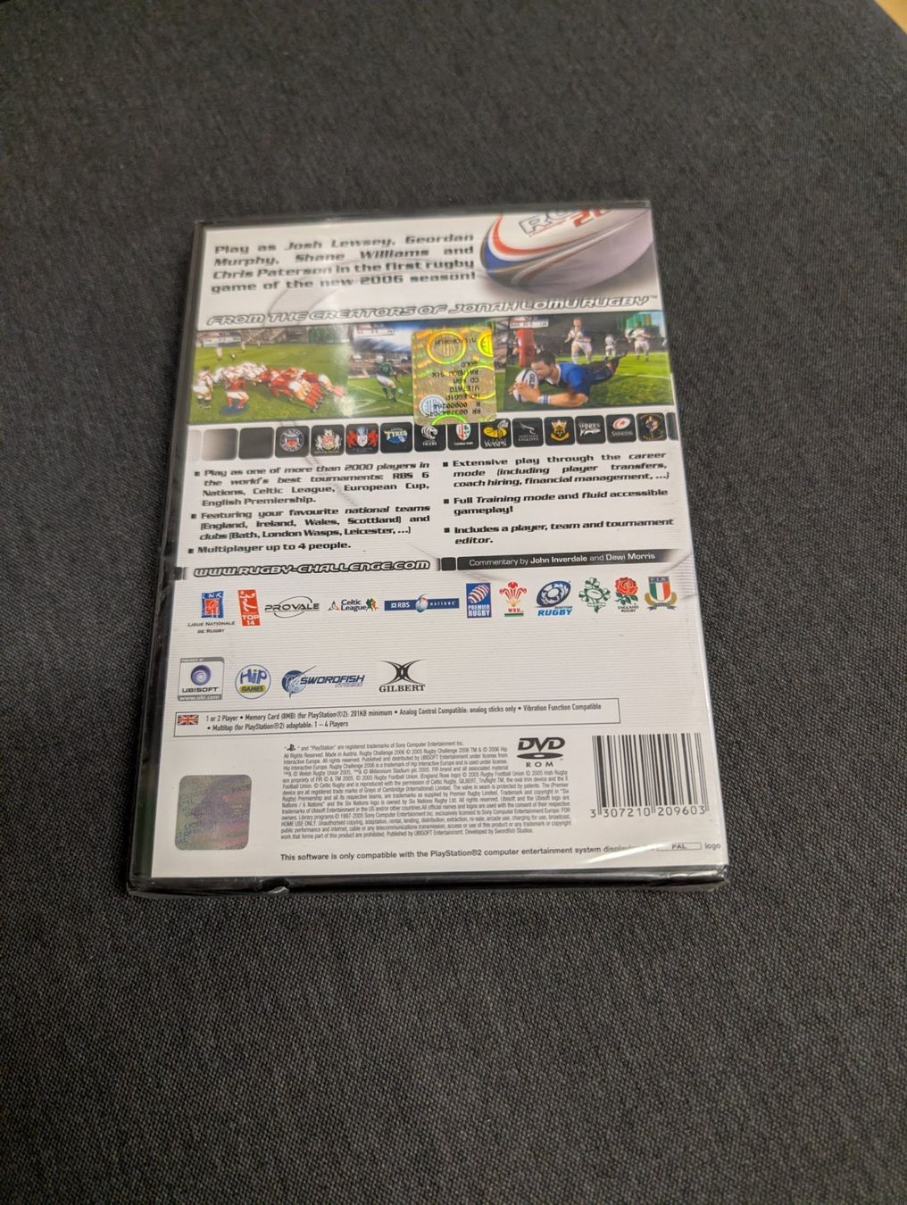 Giochi: Rugby challenge 2006 Sony playstation 2 SEALED – Nuovo e nell'imballaggio originale da Giubiasco venduto da Ticinerd 1