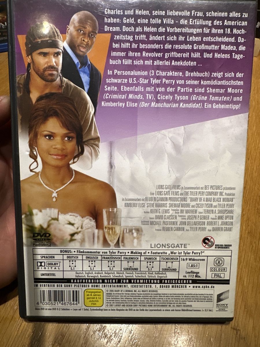 Alle DVDs: Das verrückte Tagebuch, DVD – Gebraucht aus Benken ZH von Audi-erich 1