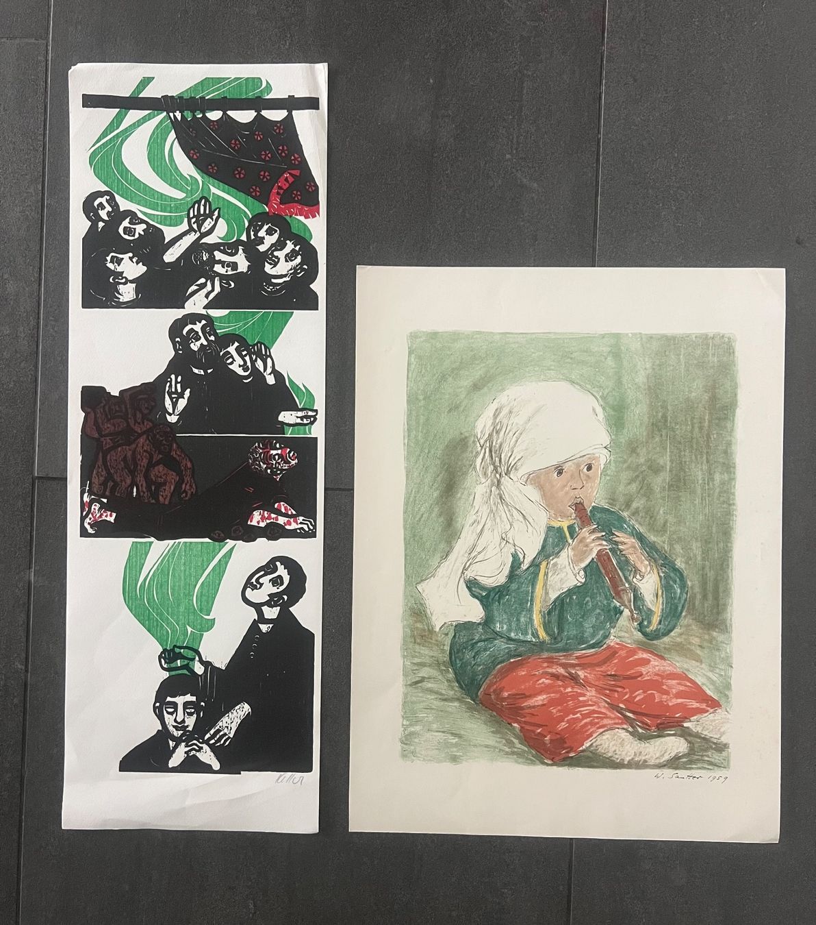 Grafica & Litografie: Konvolut 8 Originalgrafiken, handsigniert – Usato da Rain venduto da Pic-Ass 4