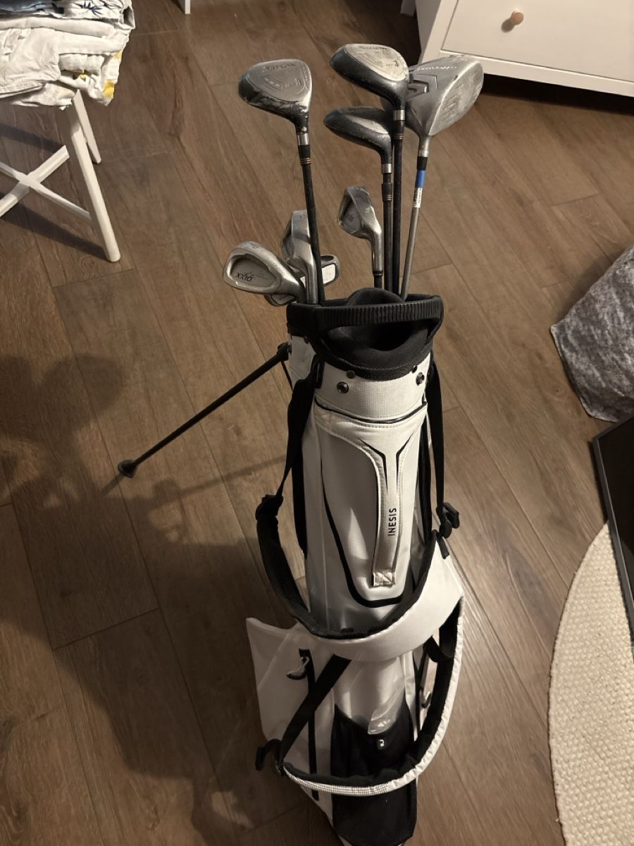 Mazze & Set: Golftasche mit Schläger – Usato da Hochdorf venduto da lune25