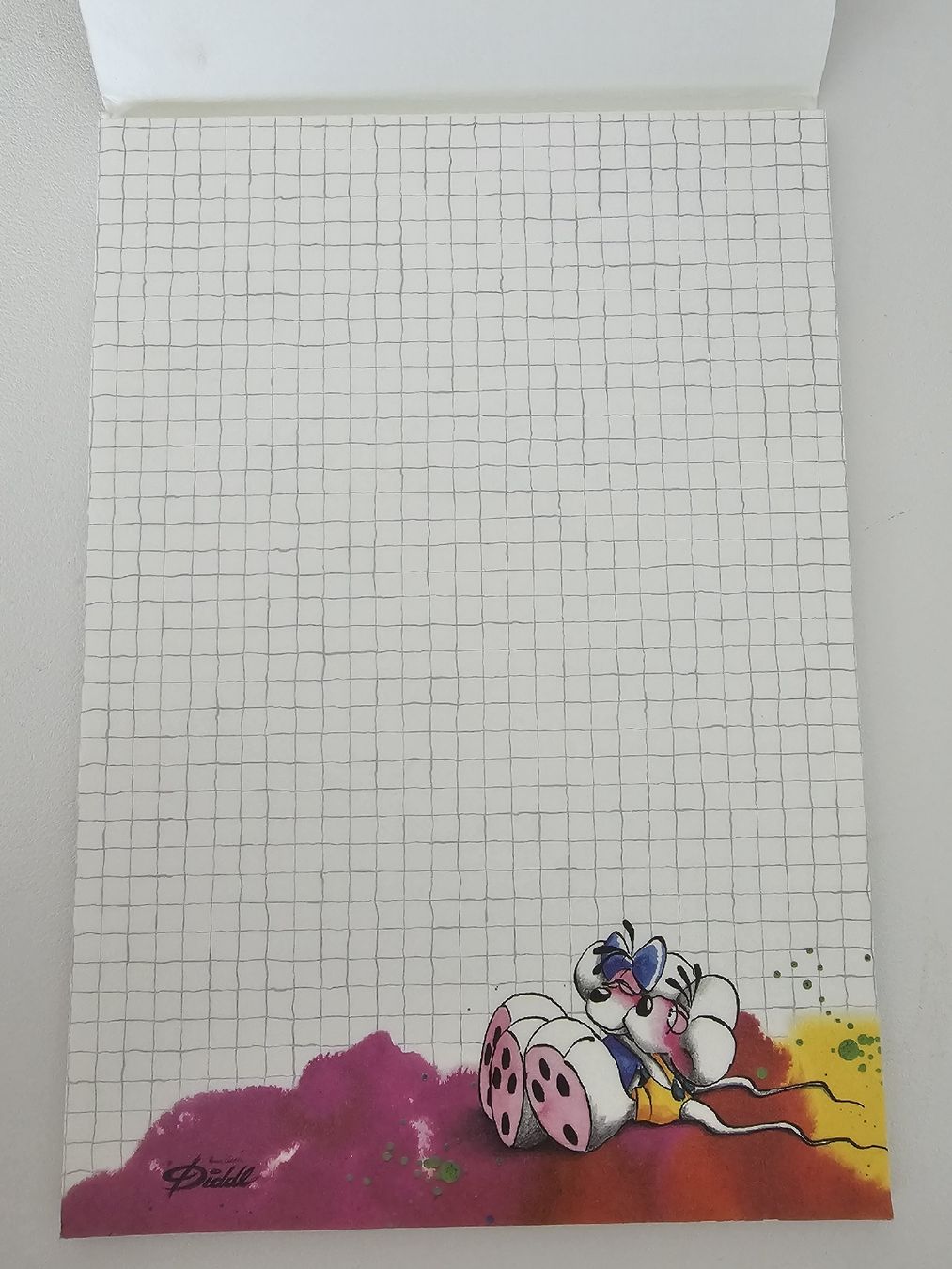Blocchi: Diddl Blockblatt alt Nr. 142 – blockfrisch, A5 – Nuovo (secondo la descrizione) da Nottwil venduto da fa_el 1