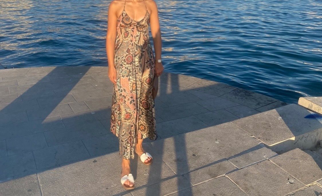 Vestiti: Sommerliches Maxikleid mit Blumenmuster, Grösse S – Nuovo (secondo la descrizione) da Kloten venduto da swarovski16 5