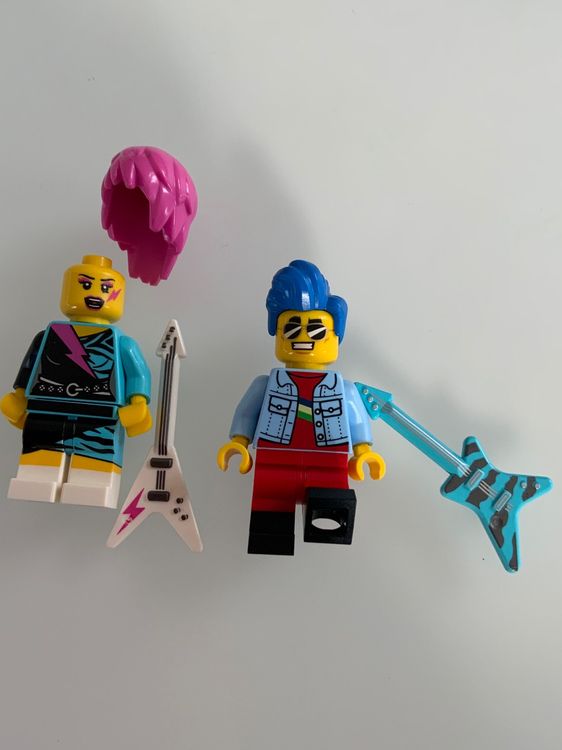 Lego series 7, Lego 8831, Lego minifigur, rocker girl &boy (Neu und ...