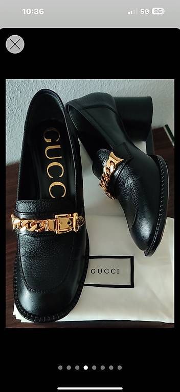 Scarpe da donna: Gucci Sylvie Chain 37 Leder Pumps – Nuovo e nell'imballaggio originale da Schlieren venduto da loli05 3