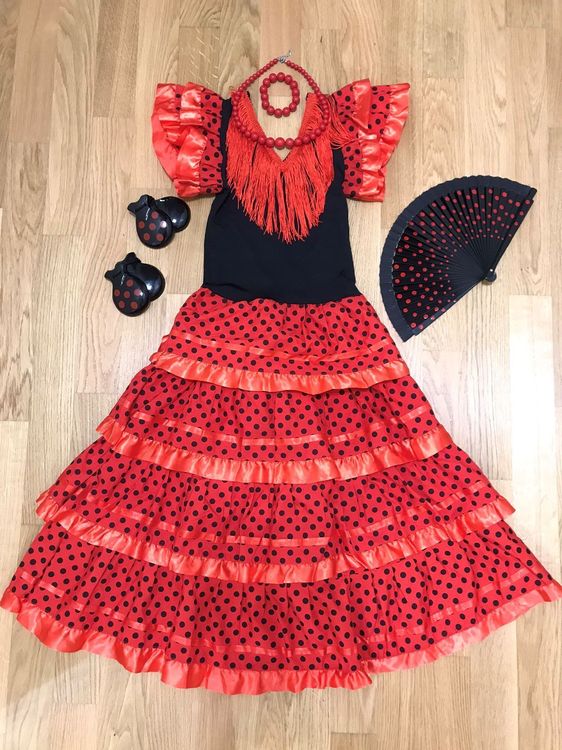 Deguisement danseuse espagnole fille sales