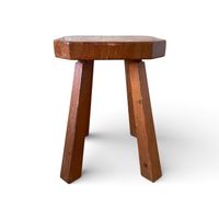 Massivholz Hocker