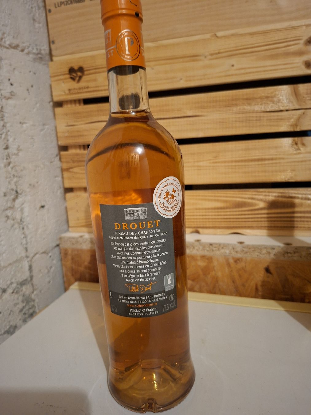 Wein: Drouet Pineau des Charentes Flasche 75cl  – Gebraucht aus Kriens von Arthur73 1