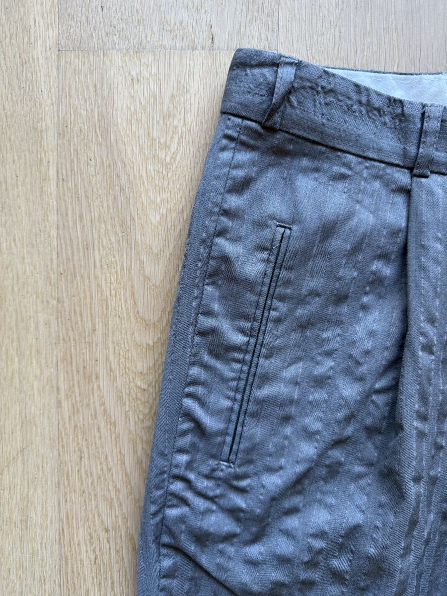 Pantaloni: Elegante graue Stoffhose – Usato da Zürich venduto da sandro_colombini 1