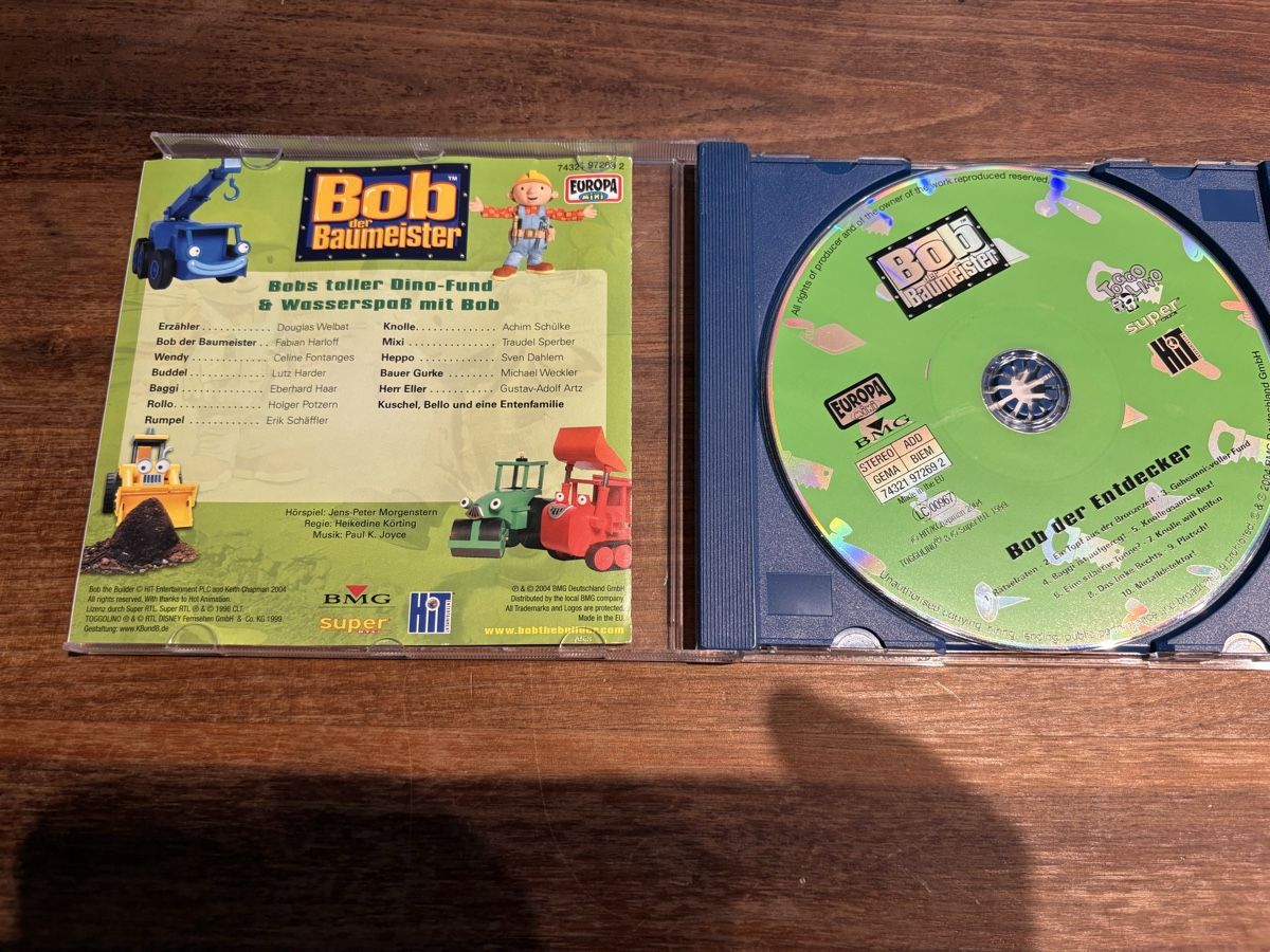 CDs: Bob der Baumeister - Bob der Entdecker  - CD – Gebraucht aus Beromünster von msklef 1