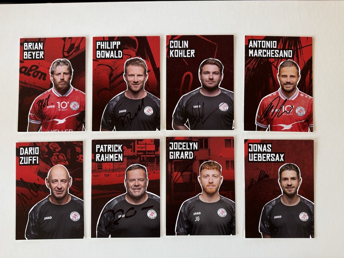 Autografi: Autogrammkarten FC Winterthur – Nuovo (secondo la descrizione) da Elgg venduto da e-Philip01 1