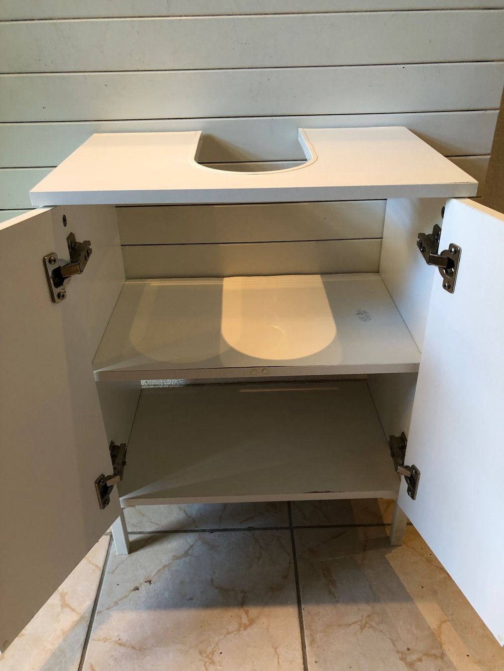 Mobili per bagno: Waschbeckenunterschrank weiss – Usato da Zürich venduto da swinguin 5