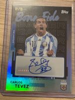 Topps Argentina Team Set 25/26 Carlos Tevez 01/10 Auto