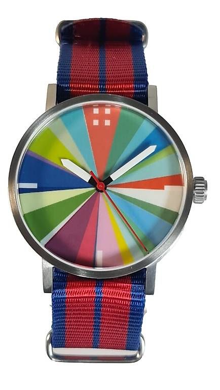 Orologi: Buntes ColorCode Unikat 36mm von Concentric – Usato da Basel venduto da Subwave 1