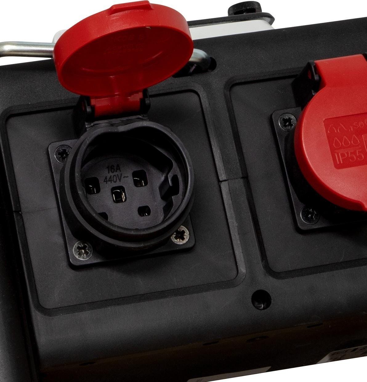 Elettrotecnica: Baustromverteiler Camping Verteiler Stromverteiler FI Schutz – Nuovo (secondo la descrizione) da Sulz LU venduto da Elektrofachverkauf 6