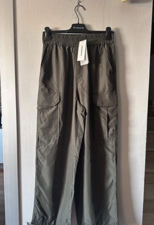 Calzedonia Cargohose Khaki Gr. M 70% Modal Neu mit Etikett 