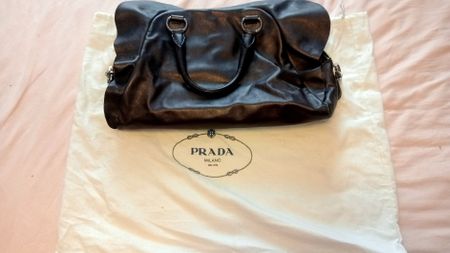 Prada Tasche braun Leder guter Zustand