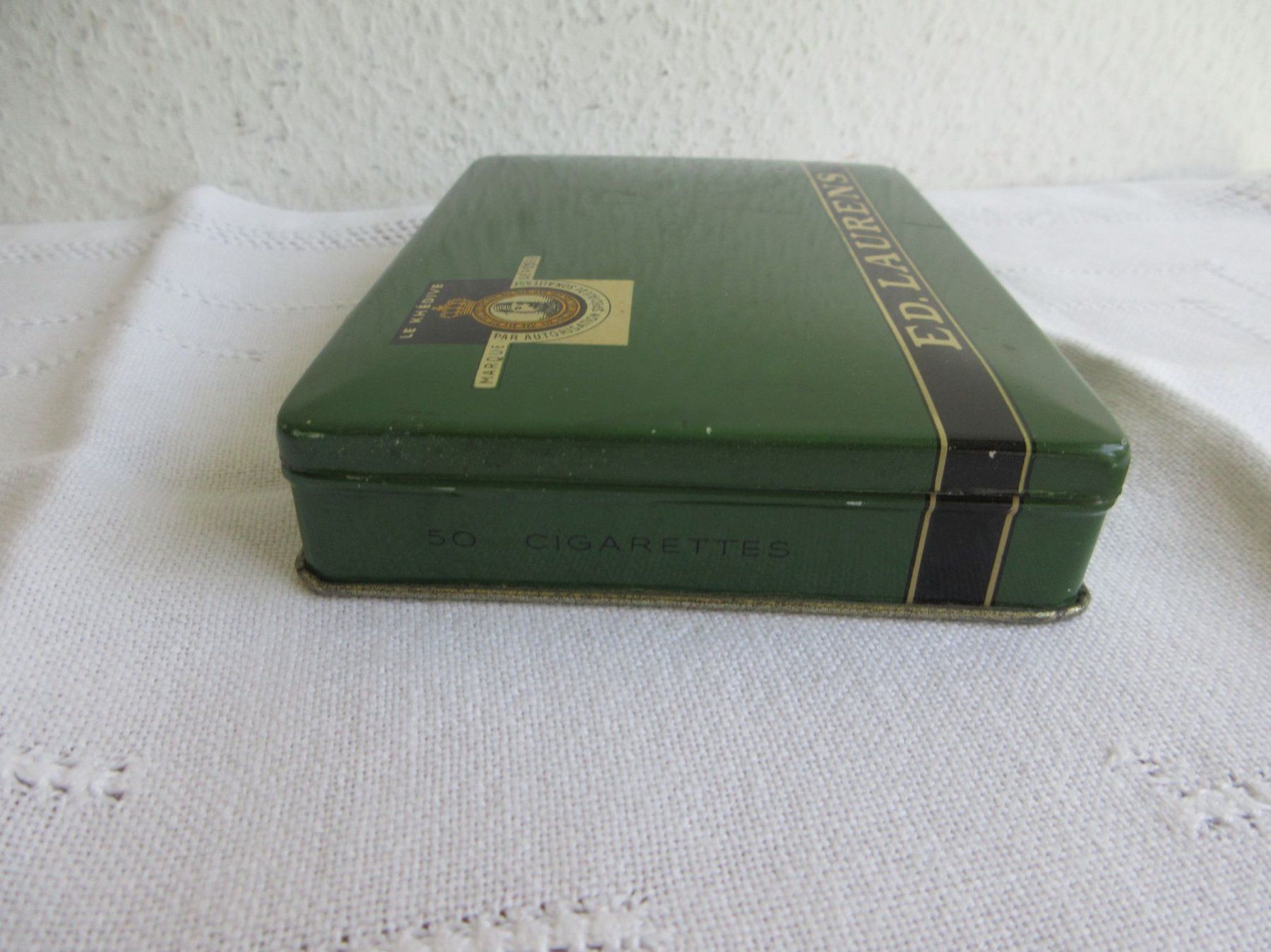 Barattoli: Ed. Laurens Dose "Le Khedive" Genf, 50 Cigarettes – Usato da Binningen venduto da mondoantico 3
