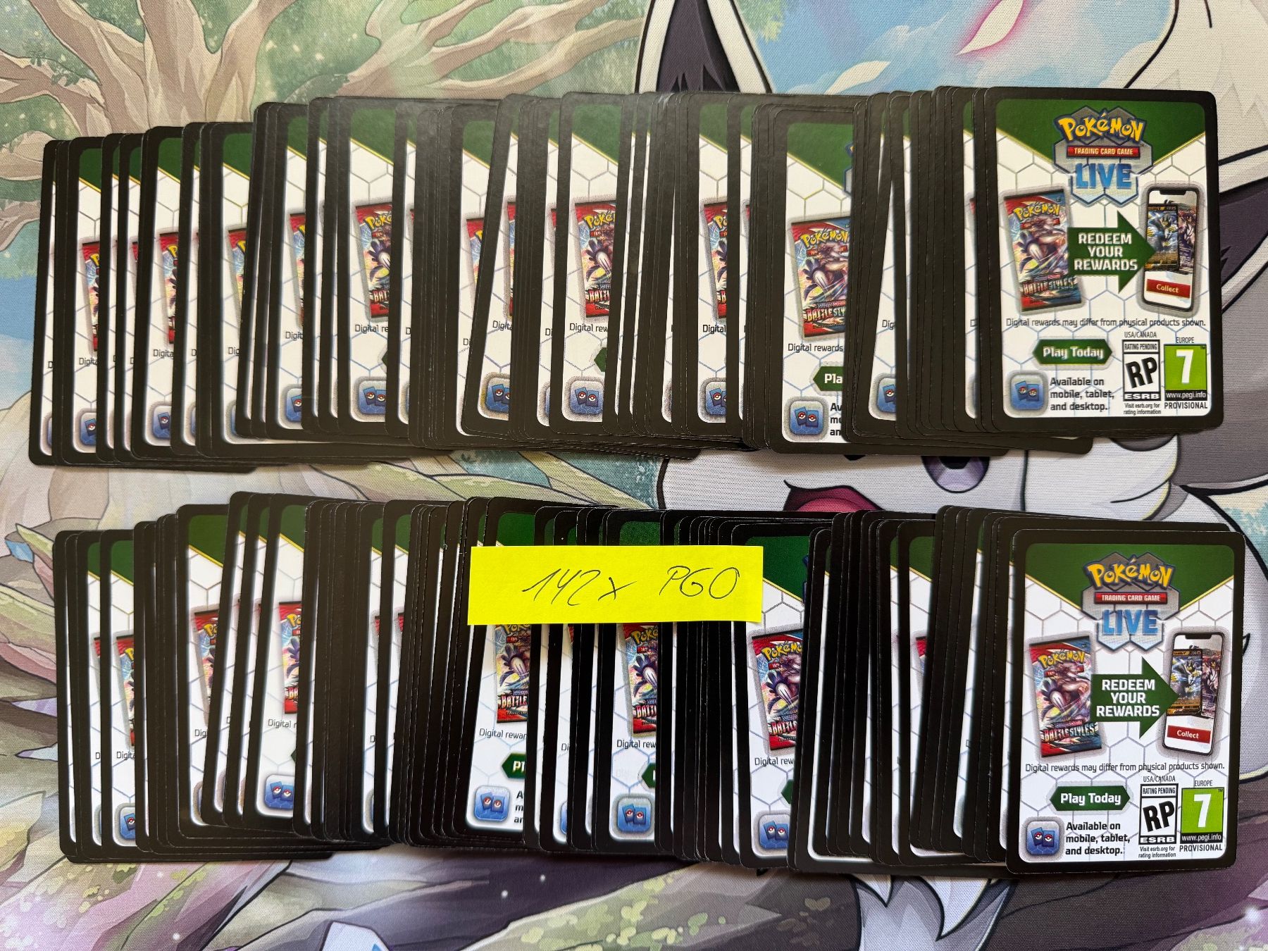 Pokémon Carte collezionabili: 142x Pokémon TCG Live Code Karten – Pokémon GO – Nuovo (secondo la descrizione) da Oberwil BL venduto da Chelsea26