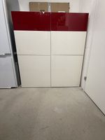 IKEA Inreda Schrank mit Schubladen rot weiss gebraucht
