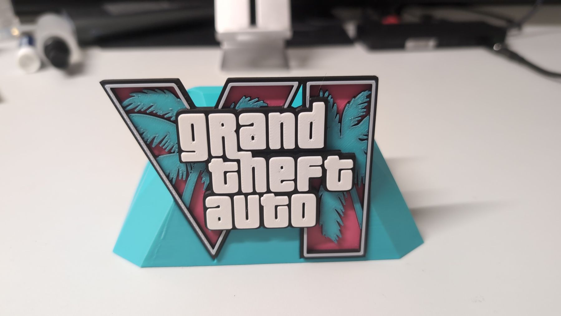 Supporti a parete: PS 5 Controller Halterung | GTA VI Design – Nuovo (secondo la descrizione) da Zürich venduto da Ray81 2