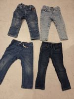 4 Kinder Jeans Set verschiedene Marken Grösse 92