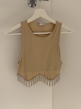 Zara Top mit Strass