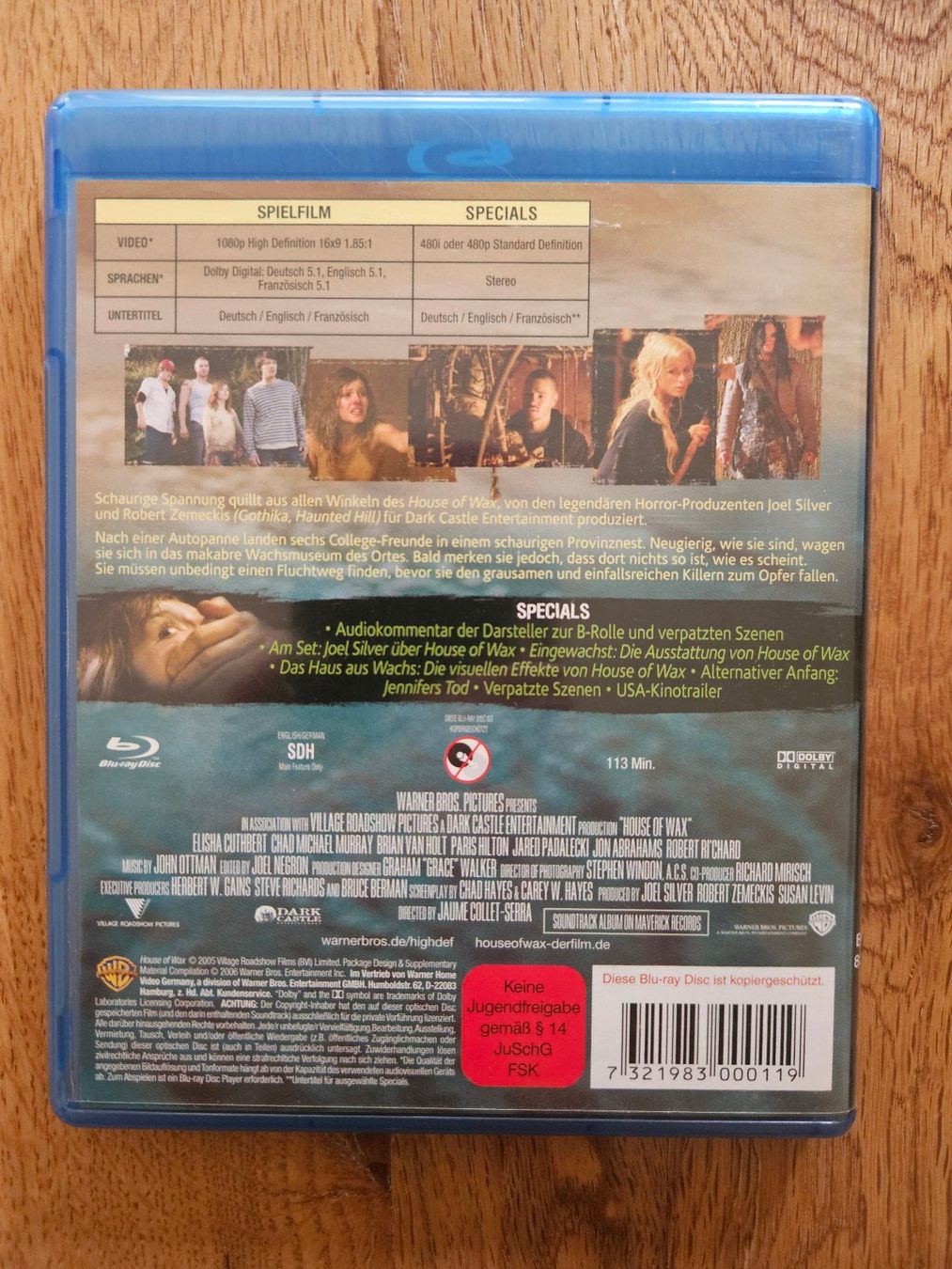 Tutti i DVDs: House of Wax – Usato da St.Gallen venduto da Capsule_Corporation 1
