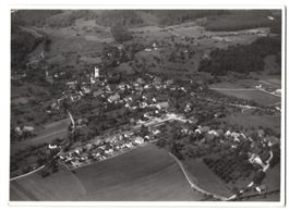 Fotografie Oberbipp, Fliegeraufnahme des