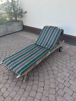 Real teak British made Steamer chair sun bed