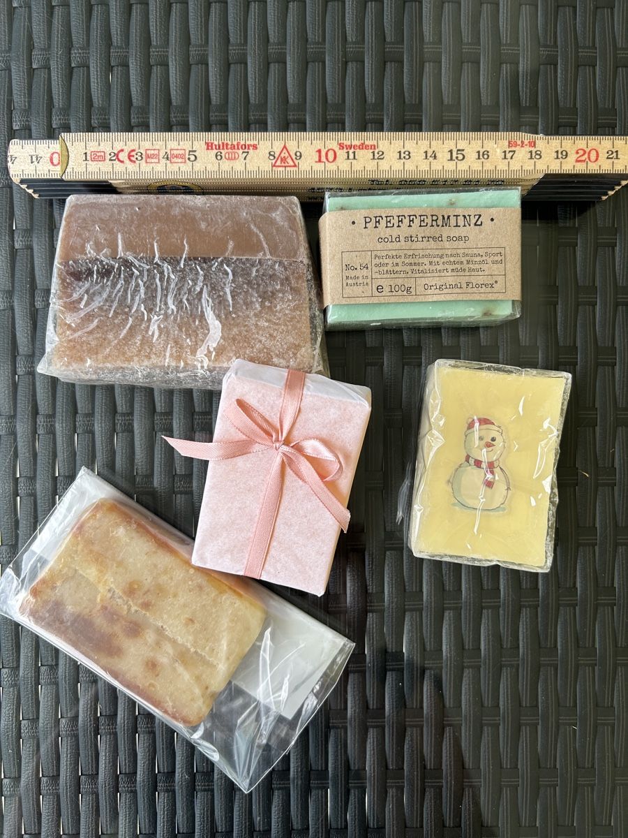 Duschen: Fünf Seifenstücke – Neu und originalverpackt aus St. Urban von uschi73 1
