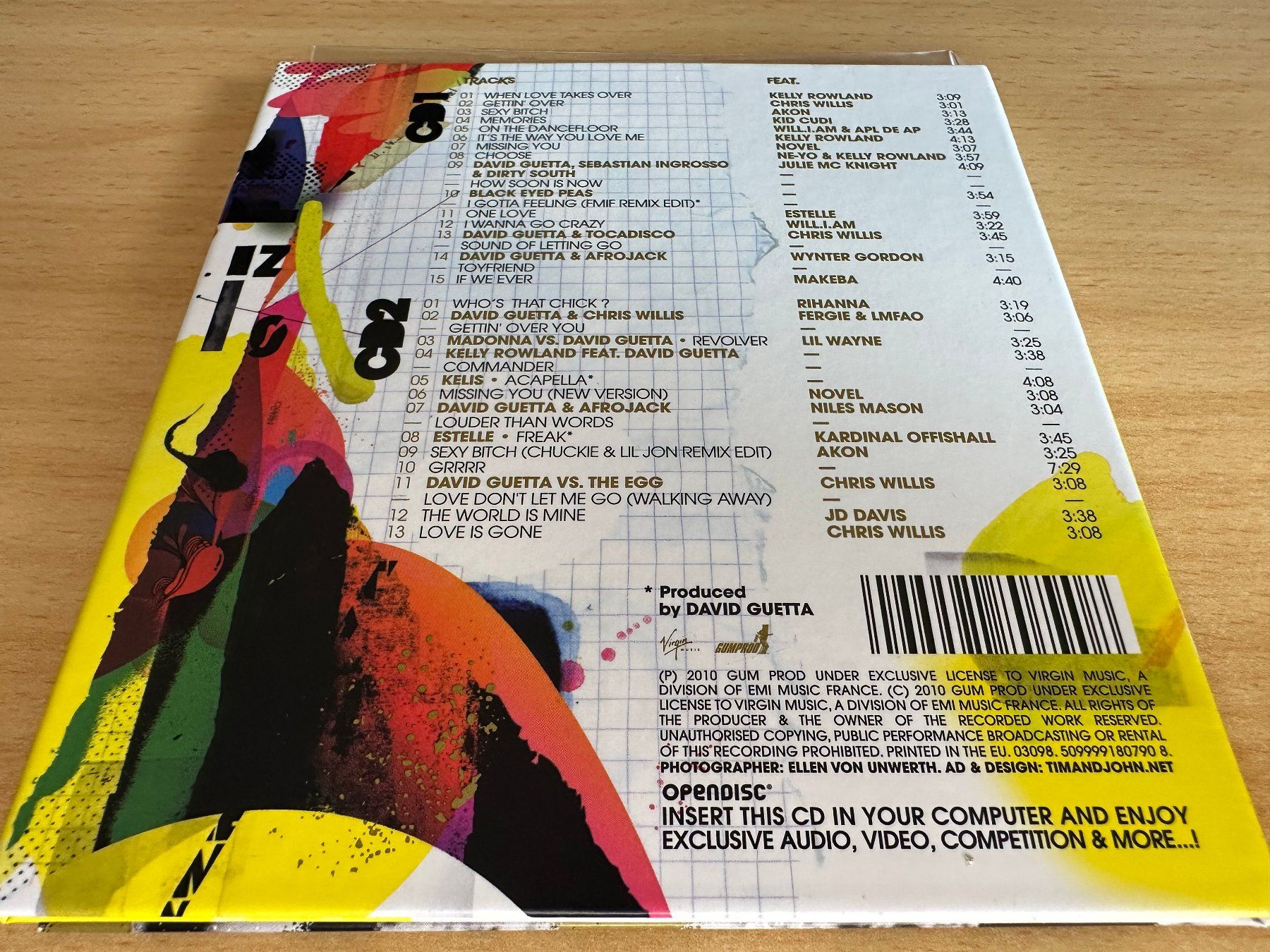 CD: David Guetta – One More Love - 2 CD – Usato da Rikon im Tösstal venduto da Alpenmutz 1