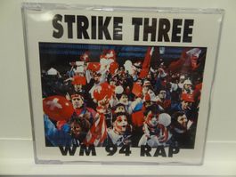 STRIKE THREE WM 94 RAP CD Frisch aus der CH 🇨🇭 ⚽️ (