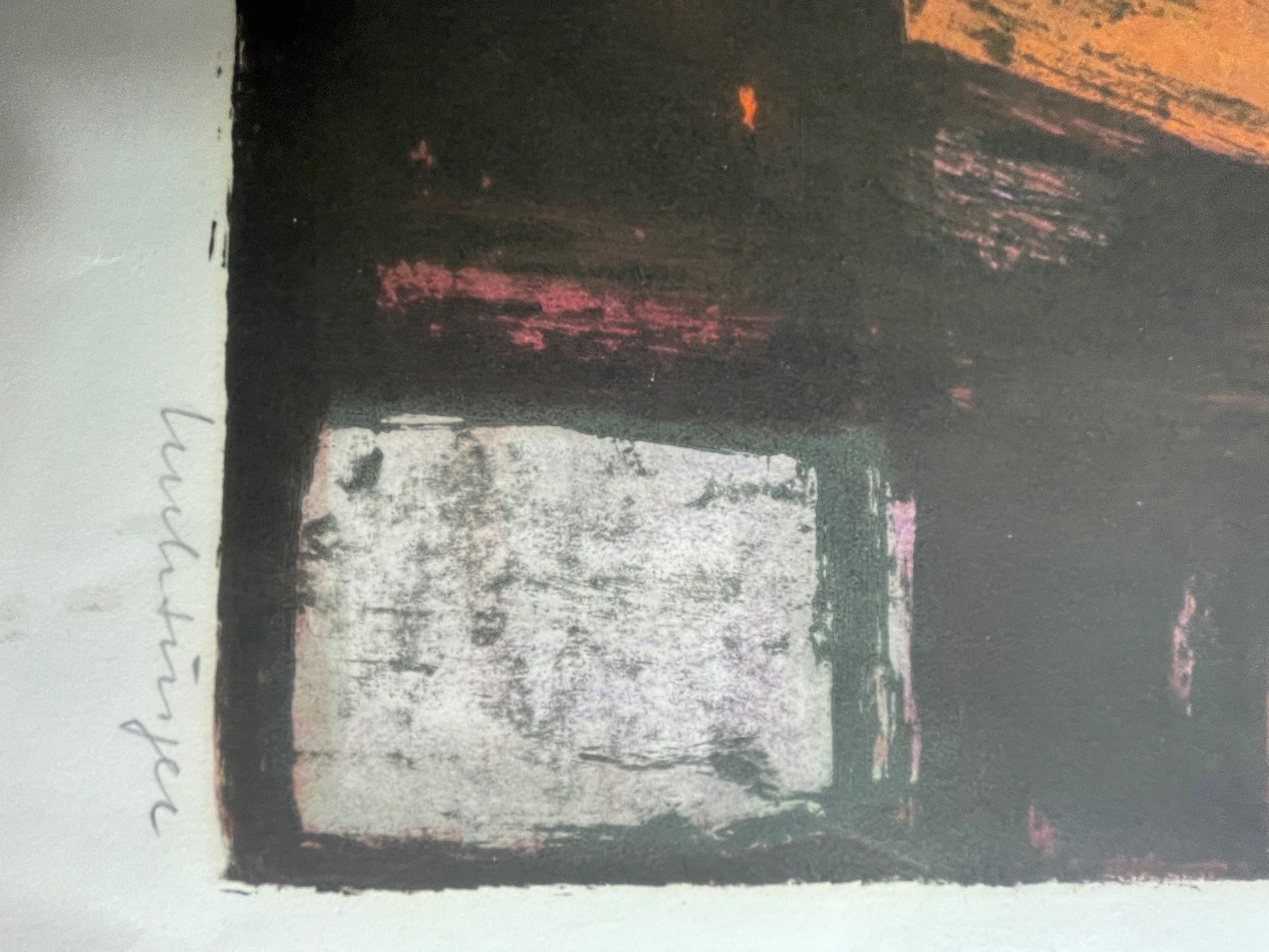 Grafiken & Lithographien: Ernest LUCHSINGER (1920)Lithografie Handsigniert – Gebraucht aus Baar von  6