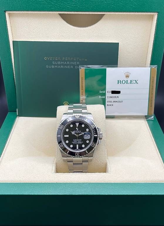 Rolex Orologi: Rolex Submariner Date 116610LN "Chromalight" 2017 Full Set – Usato da Lugano venduto da luganotopwatches 8