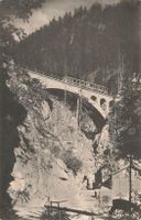 Le Trétien VS Martigny Chamonix Bahn Gorges du Trient
