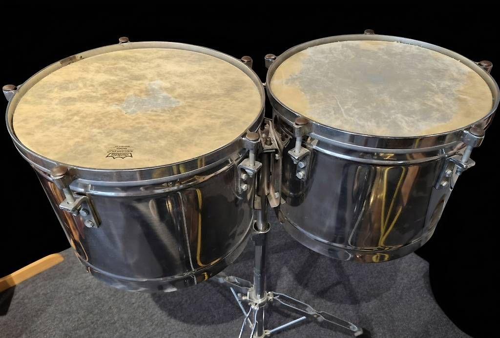 Musikinstrumente: Timbales inkl Ständer – Gebraucht aus Biglen von Timeover
