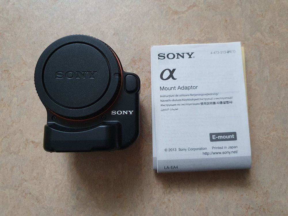 Sony LAEA4 Adapter Alpha to eMount Kaufen auf Ricardo