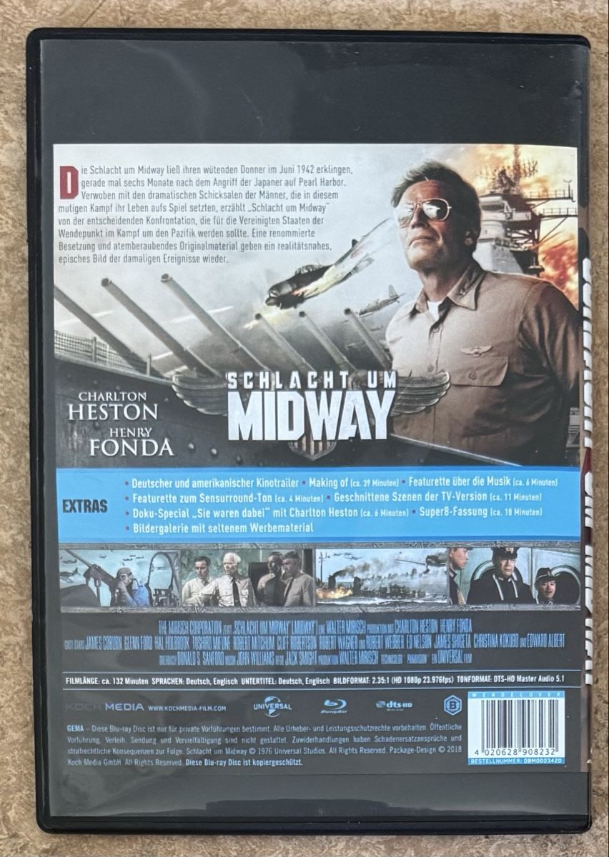 Alle DVDs: SCHLACHT UM MIDWAY  – Neu (gemäss Beschreibung) aus Dietikon von AndreaSch01 1