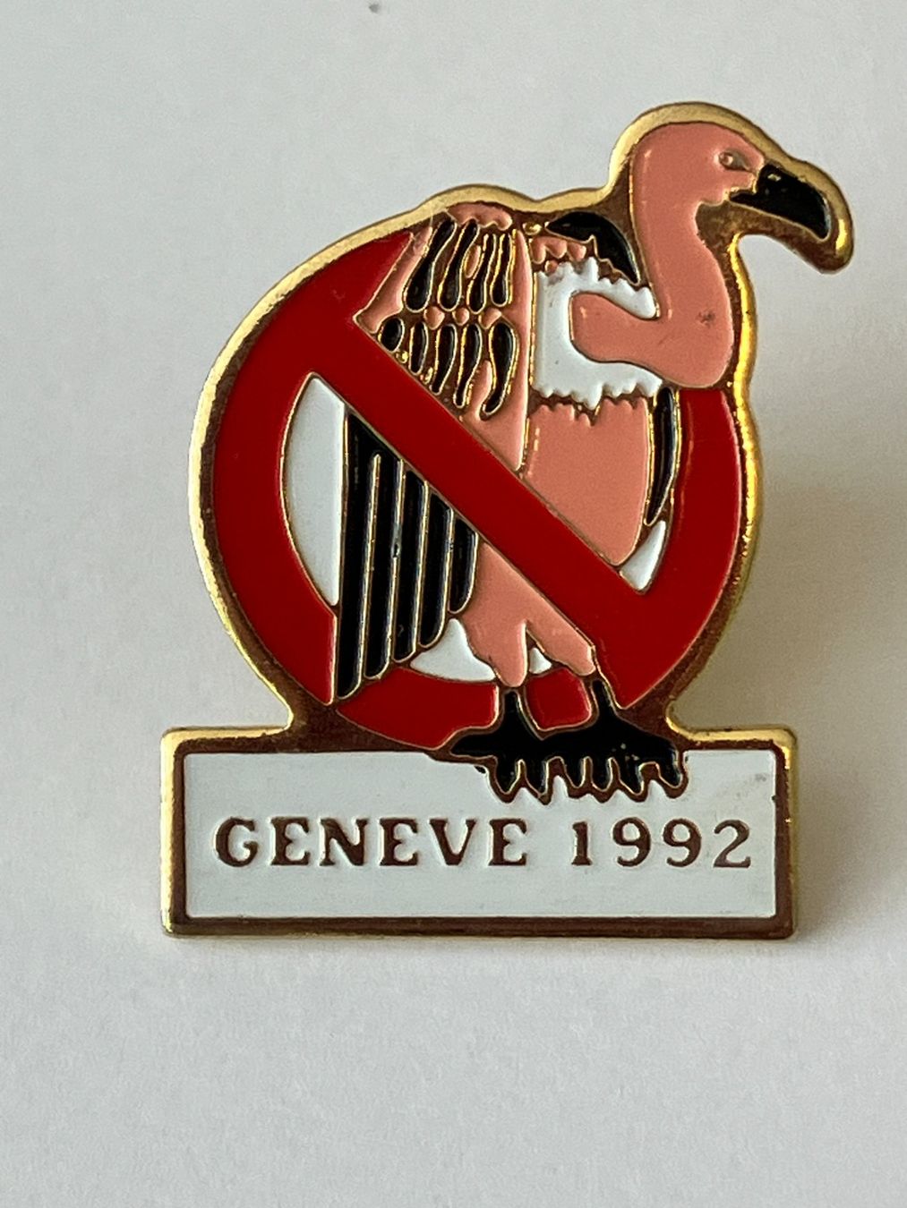 Placchette & Badge: 1 Pin Geneve 1992 – Usato da Basel venduto da djwwpp