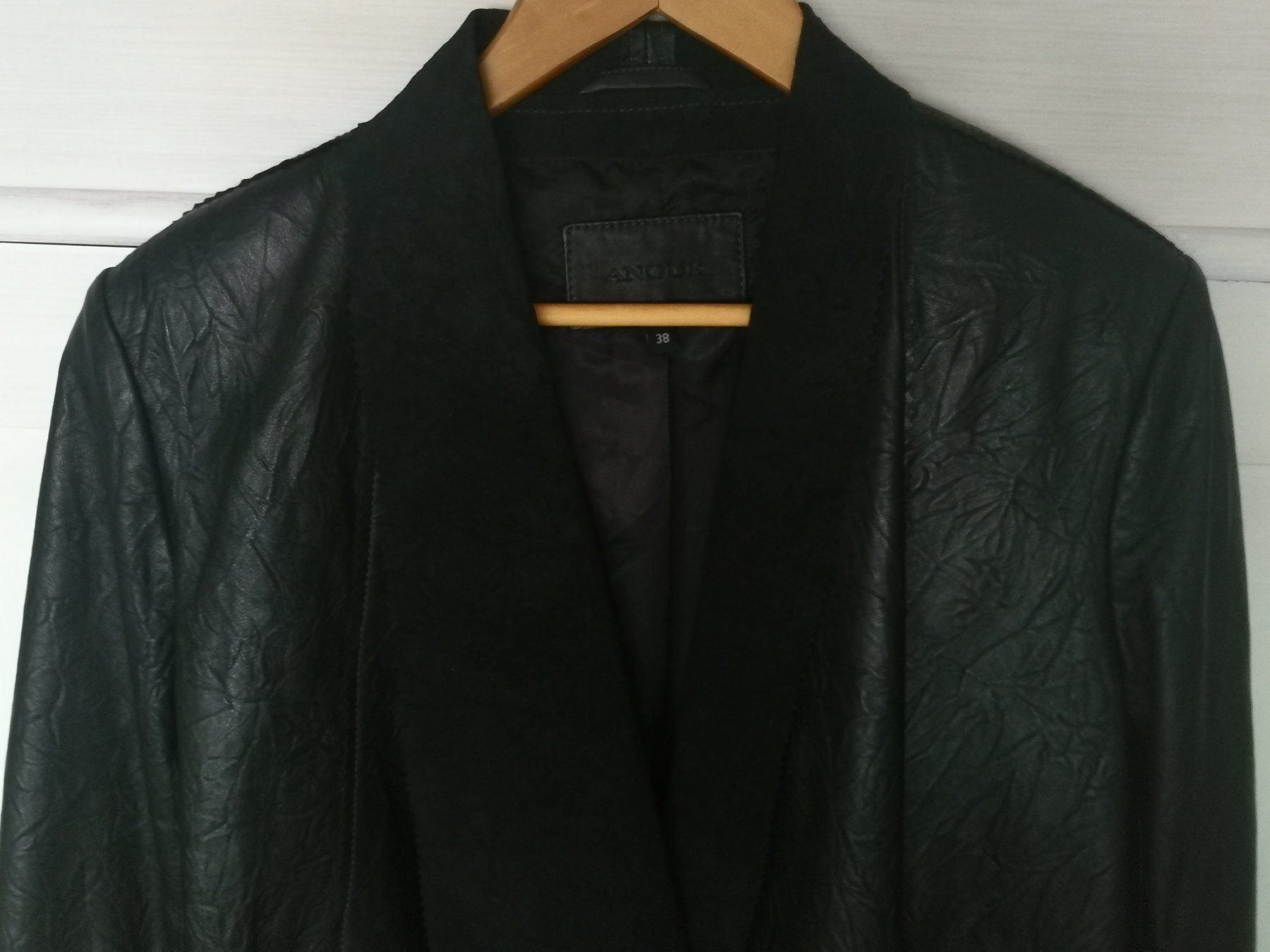 Jacken: Lederjacke Blazer Cardigan Gr. 38 / M – Neu (gemäss Beschreibung) aus himmelried von bribuli 4