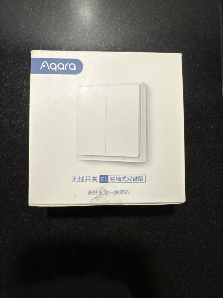 Aqara Interrupteurs: Interrupteur sans fil Aqara E1 double touche Zigbee 3.0  – Neuf avec emballage d'origine à Bussigny par rdicapua 1
