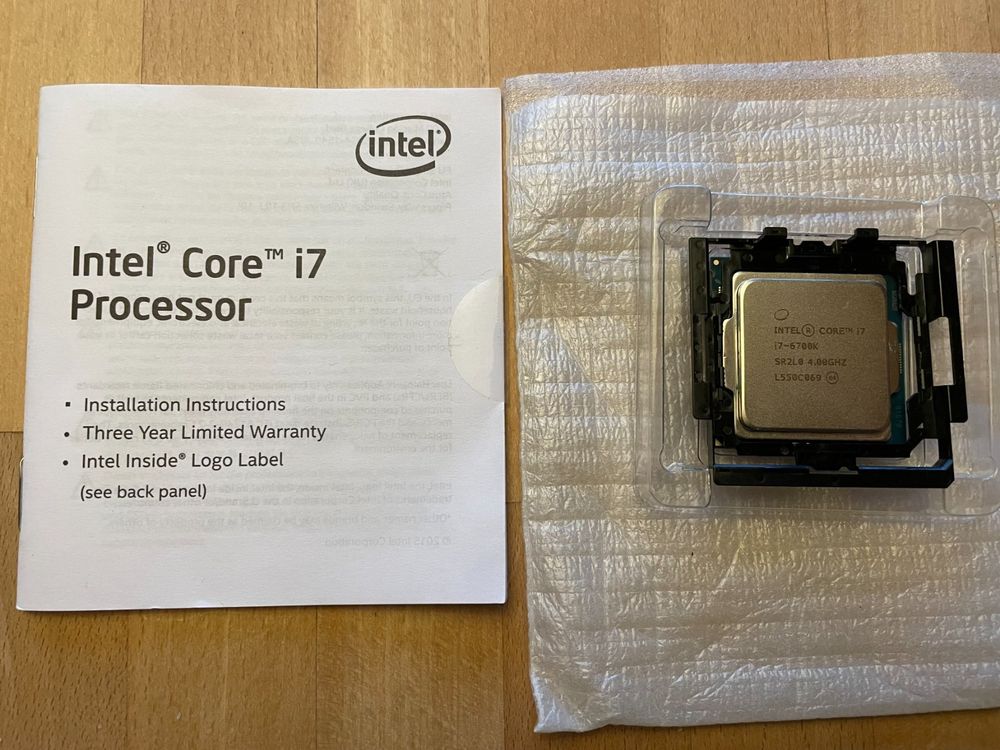Intel Core i7-6700K (4.00GHz / 8MB) | Kaufen auf Ricardo