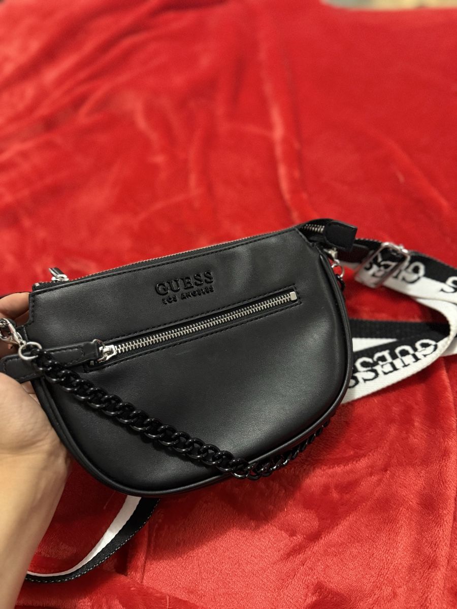 Guess Borse da donna: Handtasche schwarz GUESS Leder NEU – Nuovo (secondo la descrizione) da Domat/Ems venduto da alk_hd89 1