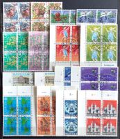 1986 - 1993 / Schweiz Europa Cept Viererblock Sätze ET