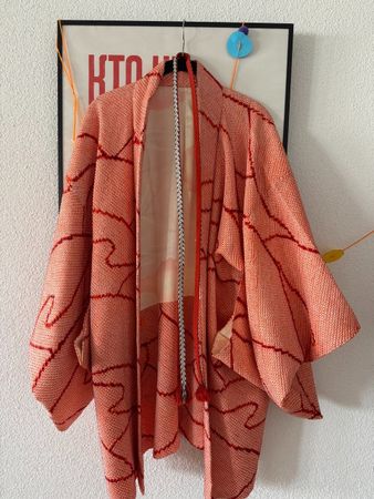 Vintage Japanese Haori (Kimono Jacket) M-L