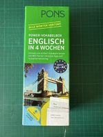 PONS Power-Vokabelbox Englisch in 4 Wochen 800 Karten