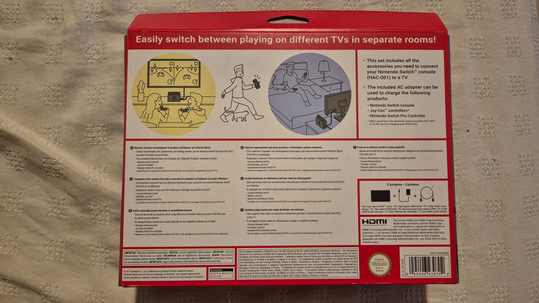 Docking station: Nintendo Switch Dockingstation, originalverpackt, neu – Neuf avec emballage d'origine à Frick par Miranmao 1