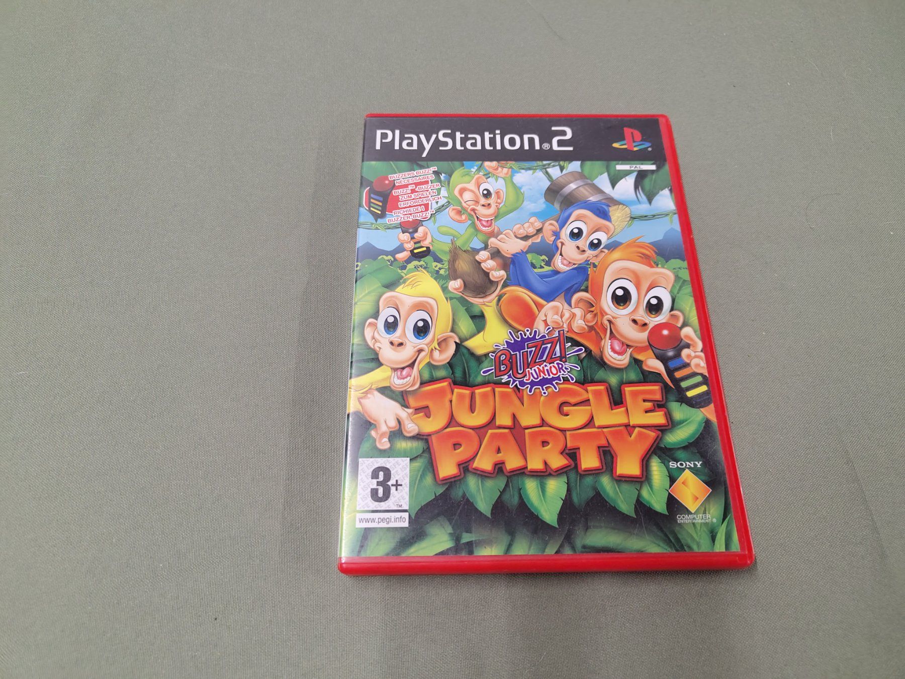 Sony Giochi: Jeu PS2 Buzz! Junior: Jungle Party – Usato da Saxon venduto da dan_drn5