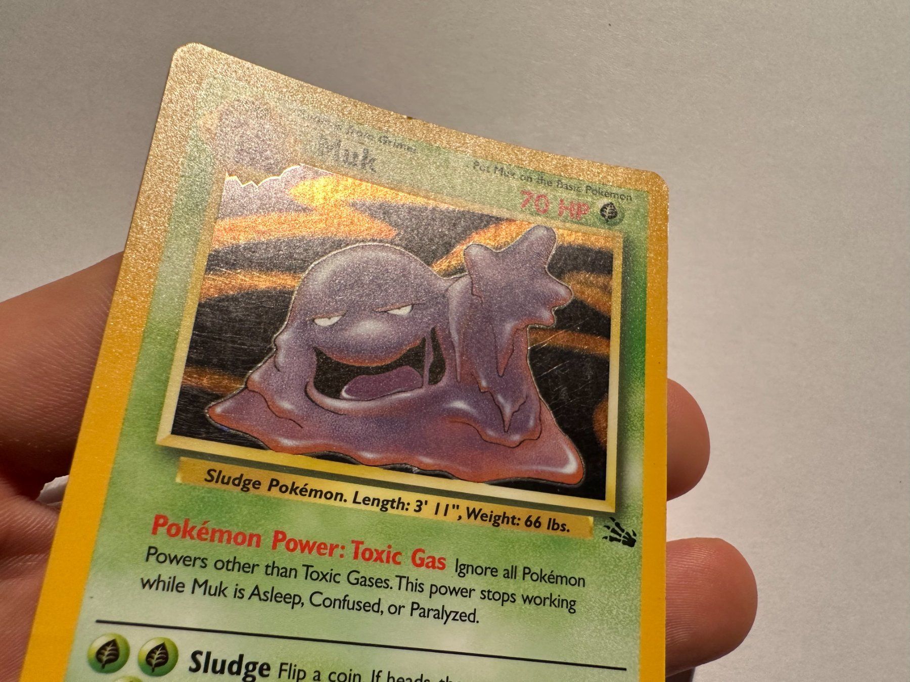 Pokémon Sammelbilder & Trading cards: Muk holo Fossil EN – Gebraucht aus Hagendorn von Pokecollectorch 4